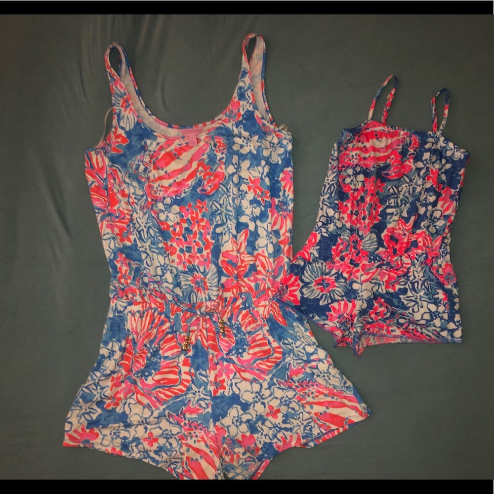 Mommy and me Rompers Pop Pop